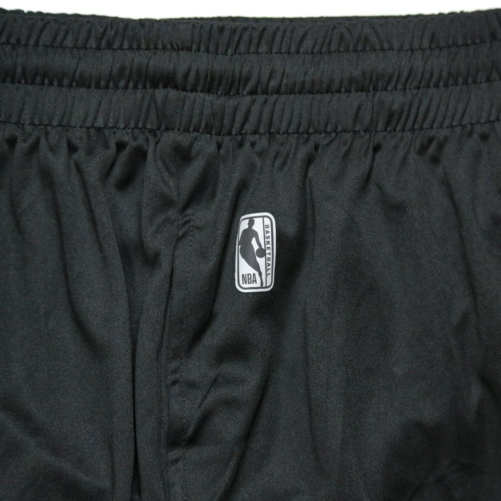 NBA Basketball Shorts Woven Active Black Red XL - Picture 4 of 6